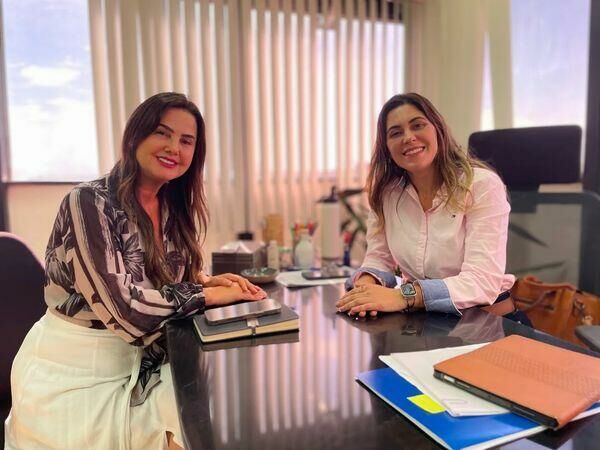 Imagem de compartilhamento para o artigo Mara Caseiro visita secretária estadual de Cidadania Viviane Luiza da MS Todo dia